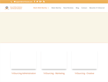 Tablet Screenshot of marthassos.com
